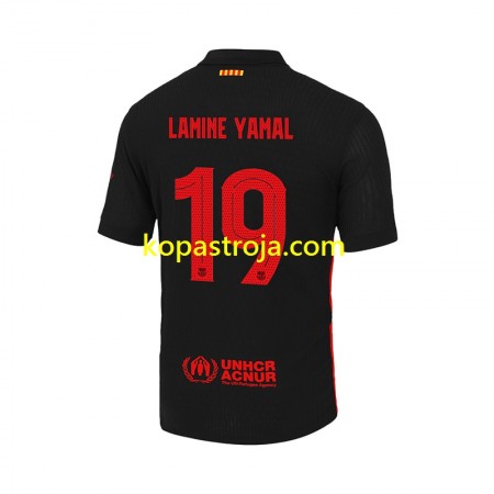 Billiga Fotbollströjor FC Barcelona LAMINE YAMAL 19 UCL Font Borta tröja 2024/25 Kortärmad